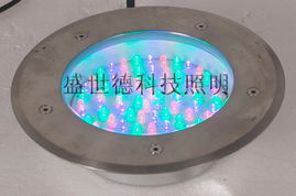 盛世德科技照明 LED埋地灯产品大图与专业解析